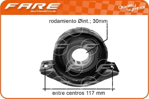 Roulement central FARE