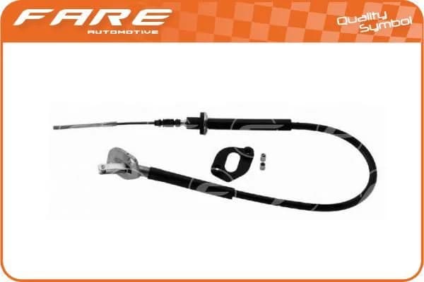 Tirette Ã cÃ¢ble, commande d'embrayage FARE