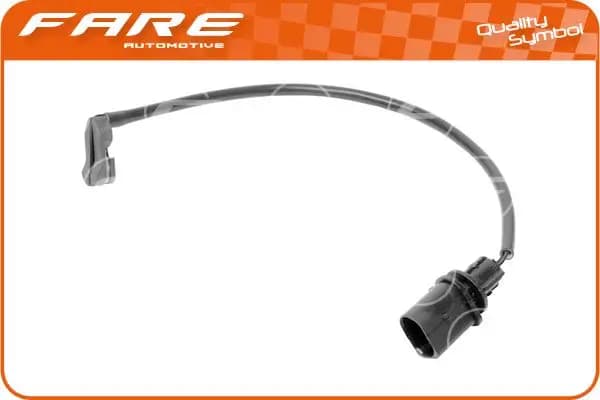 Contact d'avertissement, usure des plaquettes de frein FARE