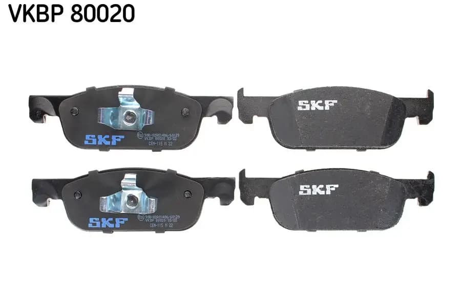 Kit de plaquettes de frein SKF
