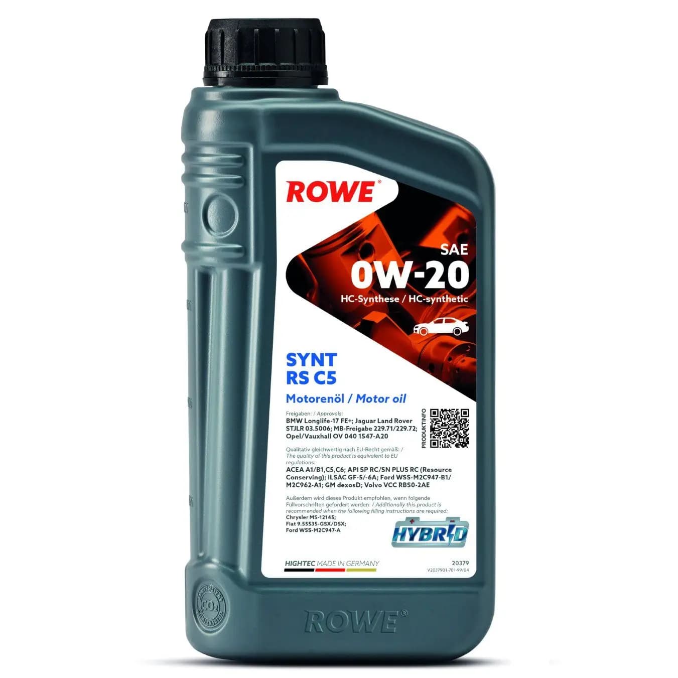 Huile moteur ROWE