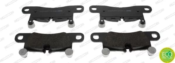 Kit de plaquettes de frein FERODO