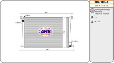 Radiateur, refroidissement du moteur
