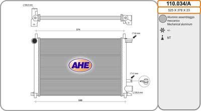 Radiateur, refroidissement du moteur