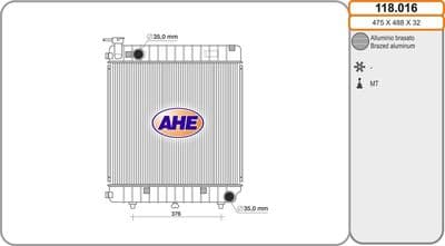 Radiateur, refroidissement du moteur