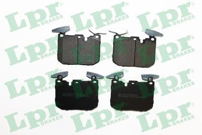Kit de plaquettes de frein, frein à disque