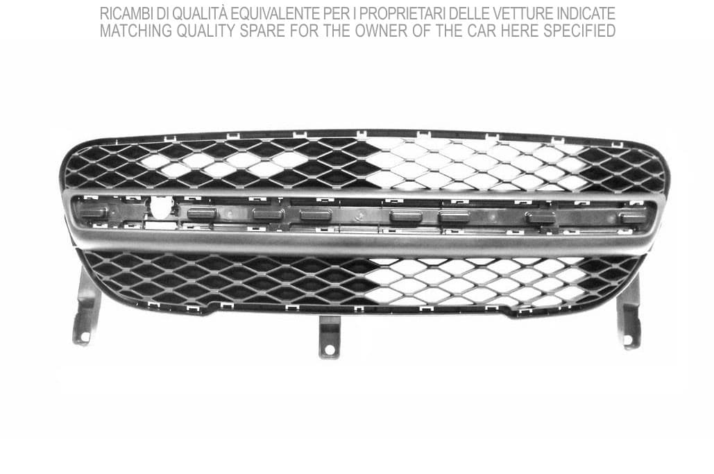 Grille de ventilation, pare-chocs