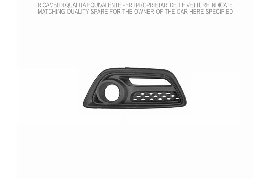 Grille de ventilation, pare-chocs