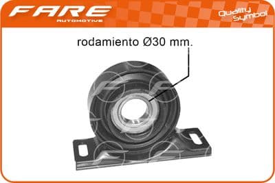 Suspension, arbre de cardan