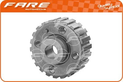 Roue dentée, vilebrequin