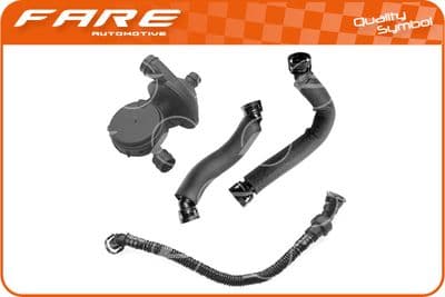 Kit de réparation, ventilation du carter-moteur