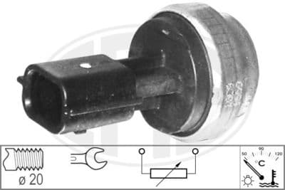 Sonde de température, liquide de refroidissement