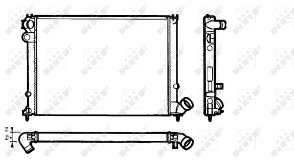 Radiateur de refroidissement