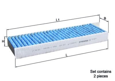 Filtre, air de l'habitacle CareMetix®