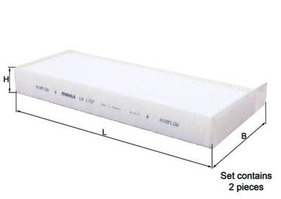 Filtre, air de l'habitacle