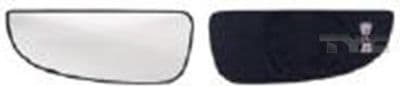 Verre de rétroviseur, rétroviseur extérieur