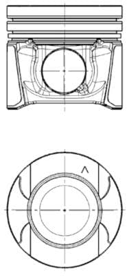 Piston moteur