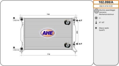 Radiateur, refroidissement du moteur