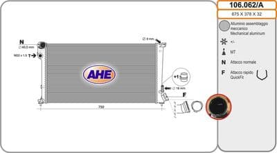 Radiateur, refroidissement du moteur