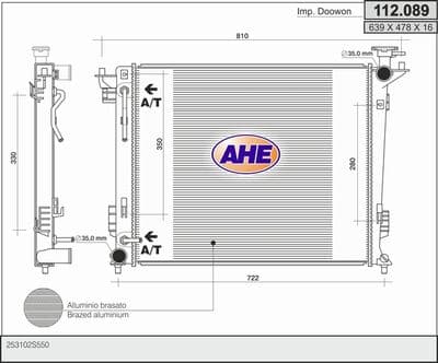 Radiateur, refroidissement du moteur