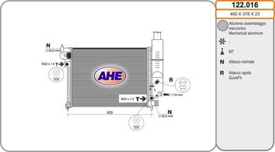 Radiateur, refroidissement du moteur