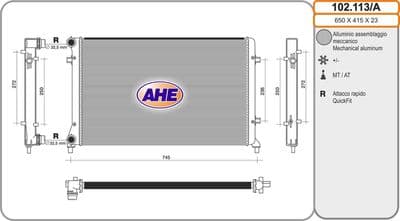 Radiateur, refroidissement du moteur