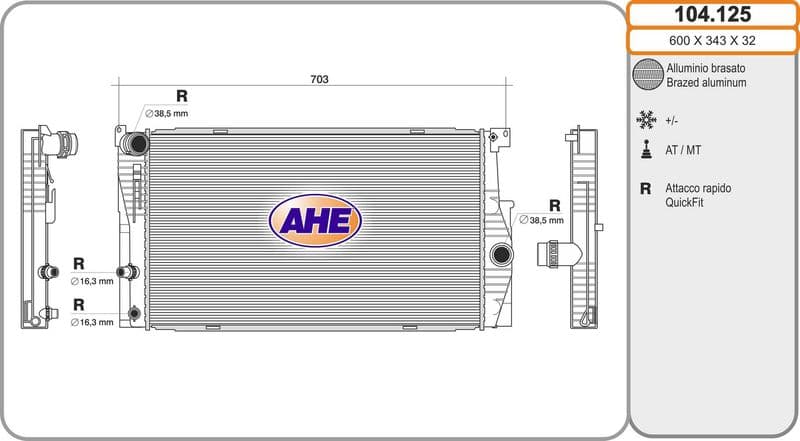 Radiateur, refroidissement du moteur