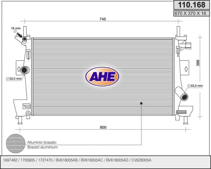 Radiateur, refroidissement du moteur