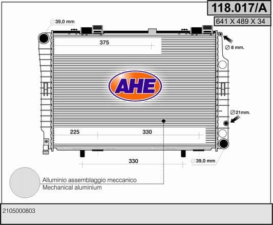 Radiateur, refroidissement du moteur