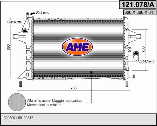 Radiateur, refroidissement du moteur