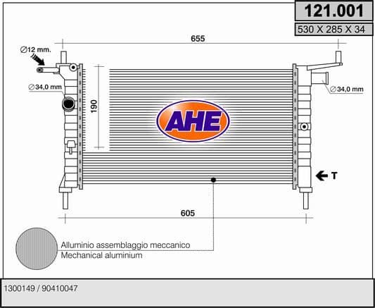Radiateur, refroidissement du moteur