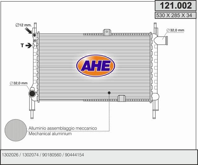Radiateur, refroidissement du moteur