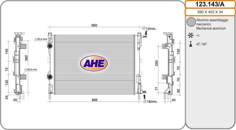 Radiateur, refroidissement du moteur
