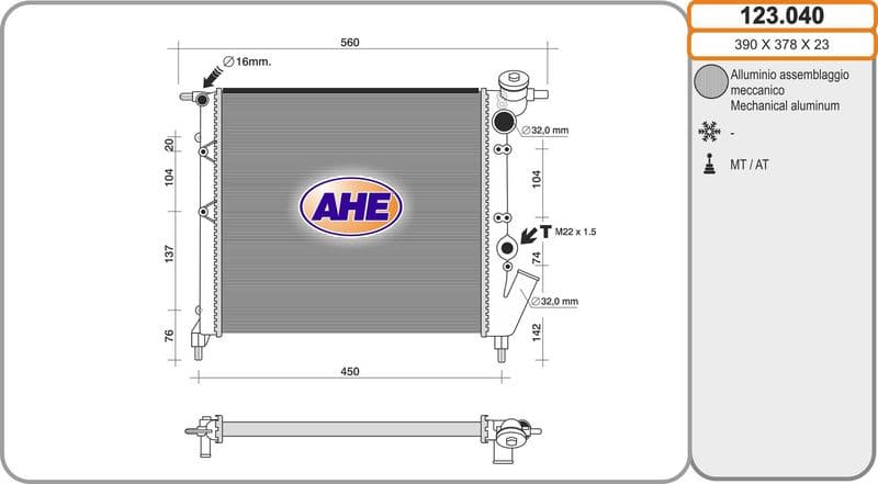 Radiateur, refroidissement du moteur