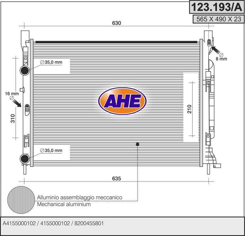 Radiateur, refroidissement du moteur