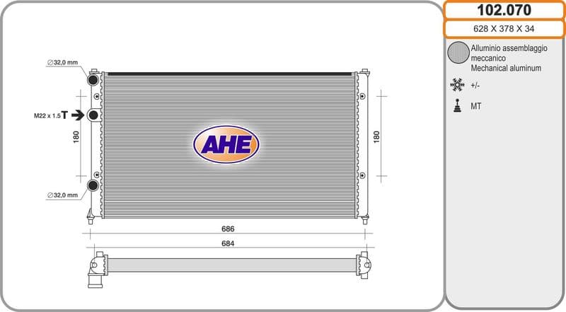 Radiateur, refroidissement du moteur