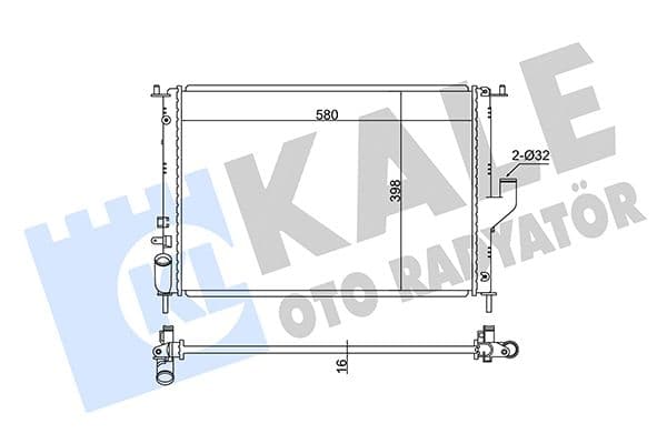 Radiateur de refroidissement