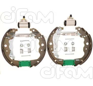 Jeu de mâchoires de frein Kit prémontés