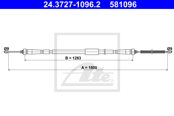 Cable de frein à main