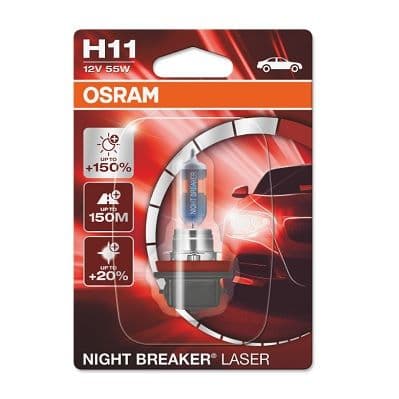 Ampoule, projecteur longue portée NIGHT BREAKER® LASER