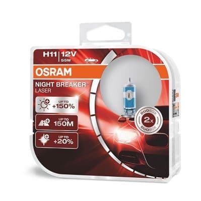 Ampoule, projecteur longue portée NIGHT BREAKER® LASER