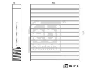 Filtre, air de l'habitacle