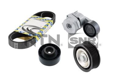 Jeu de courroies trapézoïdales à nervures