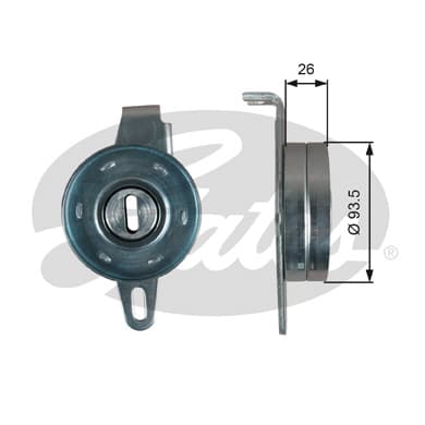 Galet tendeur accessoires
