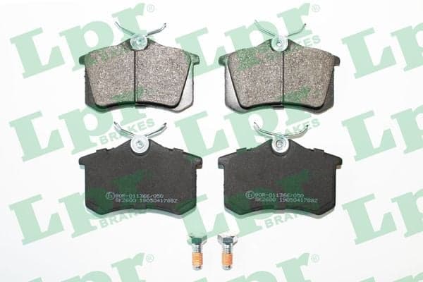 Plaquettes de frein arriere (Jeu de 4)