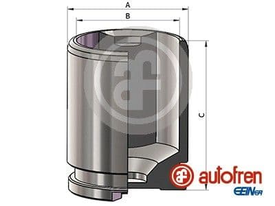Piston, étrier de frein