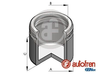 Piston, étrier de frein
