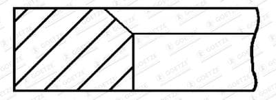 Segment de piston