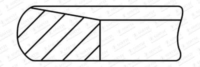 Segment de piston