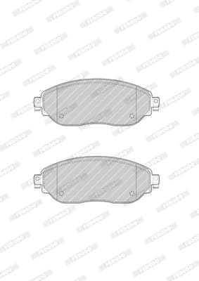 Plaquettes de frein avant (Jeu de 4)